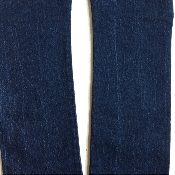 Levi’s 512 Premium Dark Wash Blue Denim Jeans Size 31 - Picture 12 of 17